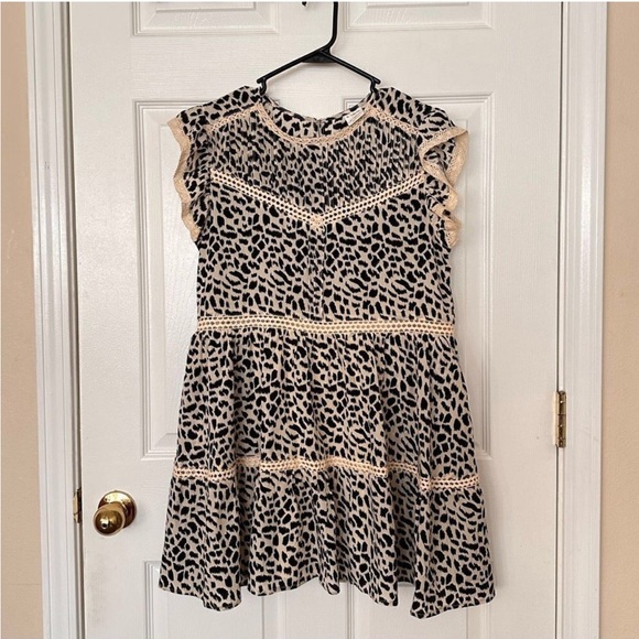 Leopard Print Mini Dress - Picture 1 of 2